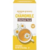 Amazon Grocery, Chamomile Herbal Tea Bags, 20 Ct