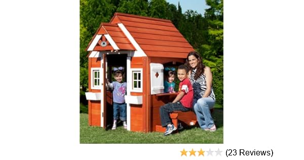 Amazon Com Backyard Discovery Winchester Playhouse Toys Games
