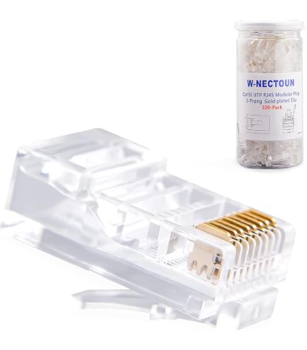 Amazon.com: Black Box Cat5e EZ RJ45 Modular Plug Connector