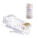 W-NECTOUN Cat5e RJ45 Connectors,100-PACK Cat5
