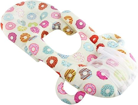 Mogoi Stillkissen Stillkissen Selbstfutterndes Babykissen Multifunktional Tragbar Mit Flaschenhalter Freihandig Baby Kopfformung Sitzen Lernkissen Amazon De Kuche Haushalt