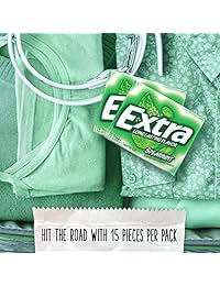 Goma de mascar extra libre de azúcar, 15-unidades.