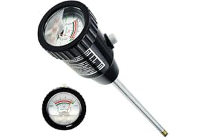 Durable Soil Meter Gardening Tools for Home Garden Orchard Vineyard Lawn Farm Indoor & Outdoor Use (ph/moisture Meter 3.0 to 
