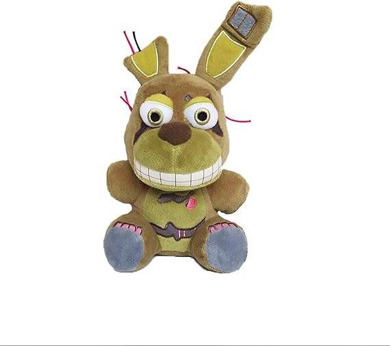 Amazon Fnafぬいぐるみ フルキャラクター 7インチ スプリングトラップ Five Nights Freddy S Plush チカ スプリングトラップ ボニー ウサギ マリオネット フォクシー ぬいぐるみ フナフ ぬいぐるみ 子供用おもちゃ 動物ぬいぐるみ 1個 ぬいぐるみ