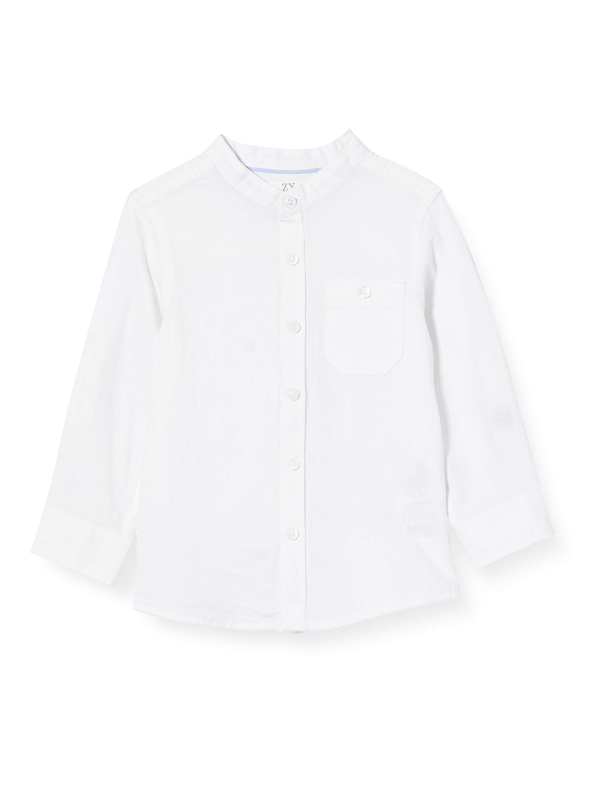 Zippy Baby Boys' Camisa De Bebé Niño Ss20 Shirt, White, 24/36M
