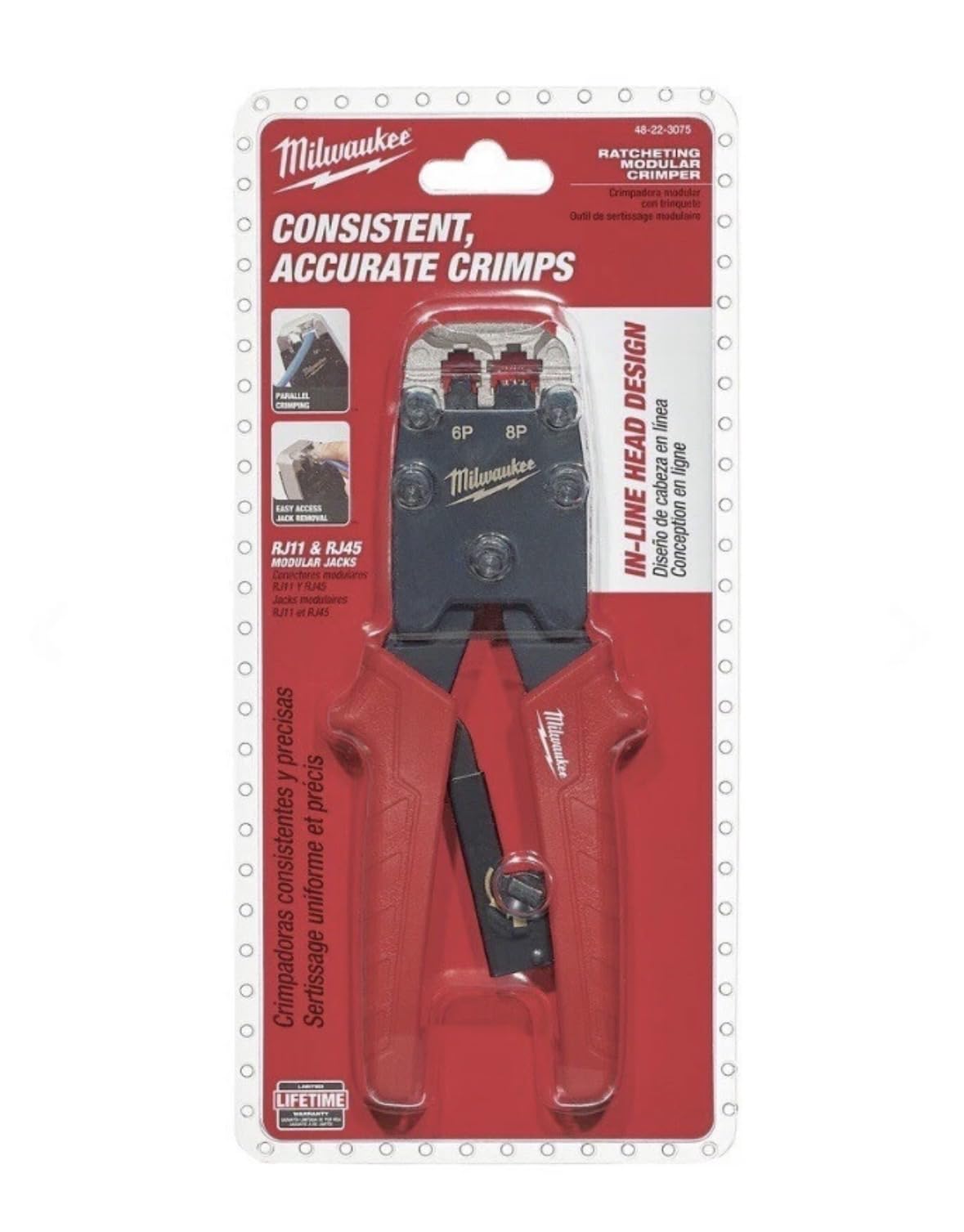 Milwaukee 48-22-3075 Ratcheting Modular Crimper