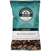 Executive Suite Seattle Roast Coffee, 2.5 Oz., Box Of 42
