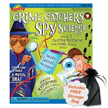 Brybelly TPOO-37 Crime Catchers Spy Science Kit