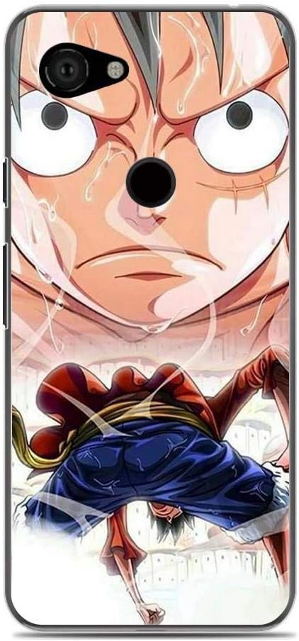 Amazon Com Case For Google Pixel 3a 3 Lite One Piece Luffy Anime 7 Transparent Clear Anti Scratch Anti Yellowing Tpu Cover Flexible Soft