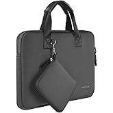 Hseok Laptop Sleeve 13.3-14 inch Case with Small Pouch, Neoprene Computer Bag Compatible with MacBook Pro 14" M4/M3/M2/M1 2025-2021, Mac Air/Pro 13.3" and Most 13-14 inch Notebooks,D02G01