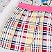 Novatx Baby Kids Winter Bow Check Pattern Girls Clothes H6328 Grey (3/4y)