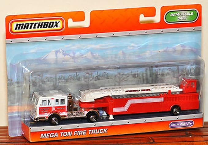 matchbox mega ton fire truck