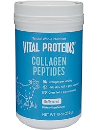 Vital Proteins Pasture-Raised, Grass-Fed Collagen Peptides - Hydrolyzed, Paleo, Keto, Whole30, Gluten-Free