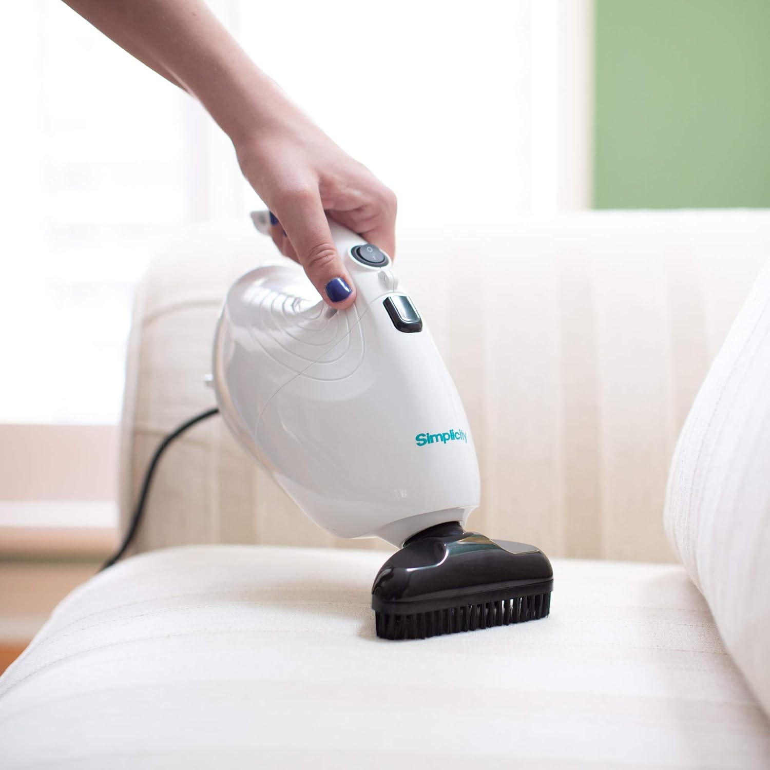 Simplicity F1 Tiny Handheld Vacuum Cleaner | Portable Travel Vacuum | Desk Vacuum | Lightweight Vac -