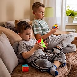 Speed Cube Set, Jurnwey Stickerless Magic Cube Set