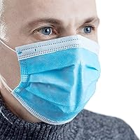 Pack of 50, Face Masks, Comfortable to wear