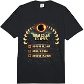 Solar Eclipse 2026 2024 2017 Total Solar-Eclipse 26 Comfort Colors Adult Heavyweight T-Shirt