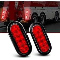 Yuanjoy 2 Pack 12V 24V Rear Trailer Lights LED, 5 Functions Waterproof Caravan Tail Light Kit With E-mark For Car Trailer, Truck, Farm Vehicles, Vans - Foto 8