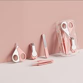 Baby Nail Trimmer, 4-in-1 Baby Nail Clippers Kit,Nail File &amp; Tweezers, Baby Manicure Kit for Newborn, Infant &amp; Toddler, Mothers Day Gifts (Pink)