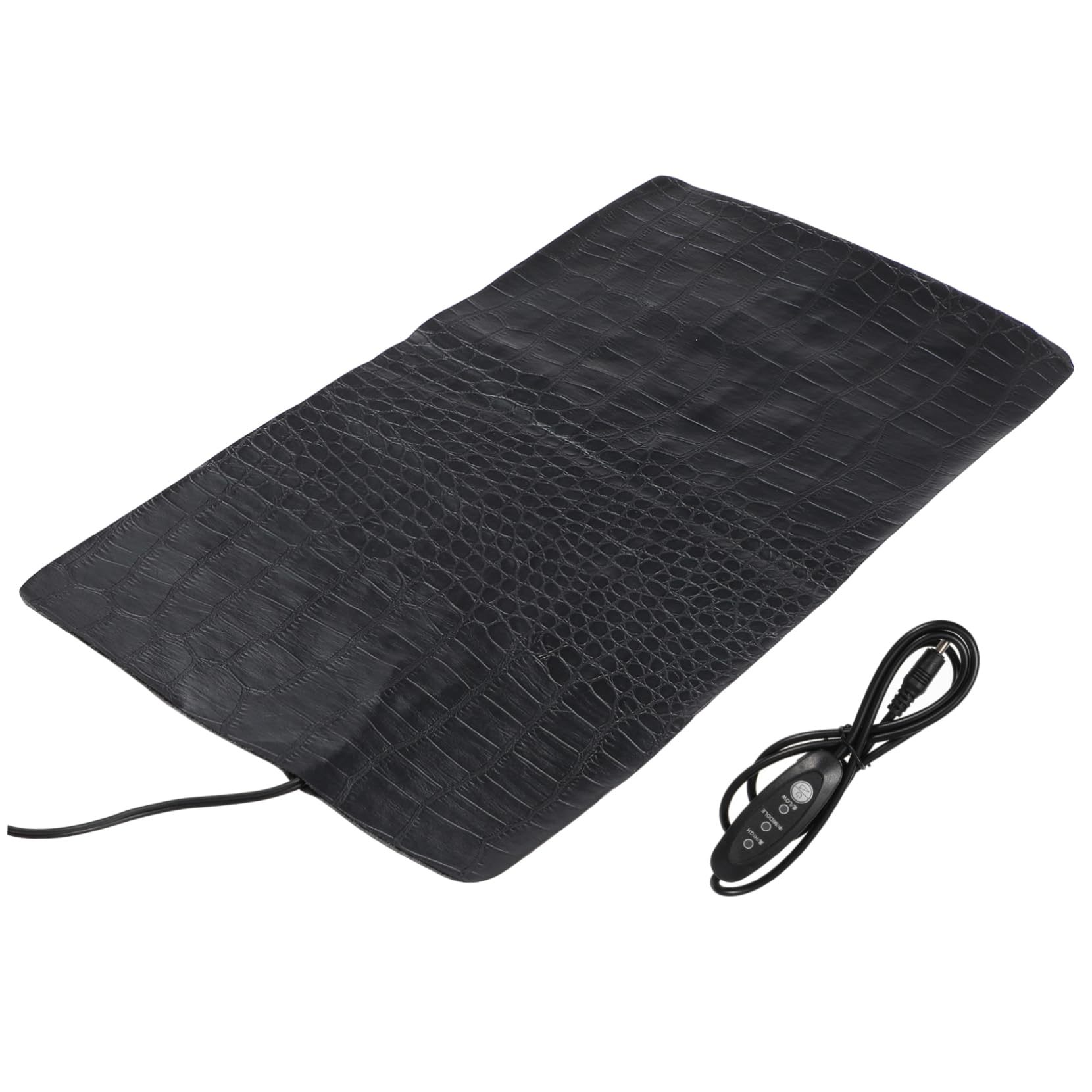 VILLCASE Reptile Heating Pad, Electric Indoor Under Tank Terrarium Heating Mat, New born Cat Dog Heating Cushion, USB 3 Gears Heater Pad Waterproof Warming Mat for Small Animals