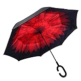 DOLIROX Windproof Reverse Folding Double Layer