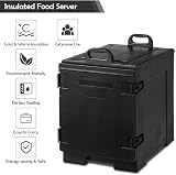TANGZON 77L Insulated Food Pan Carrier Food Grade LLDPE Portable Warmer view 2