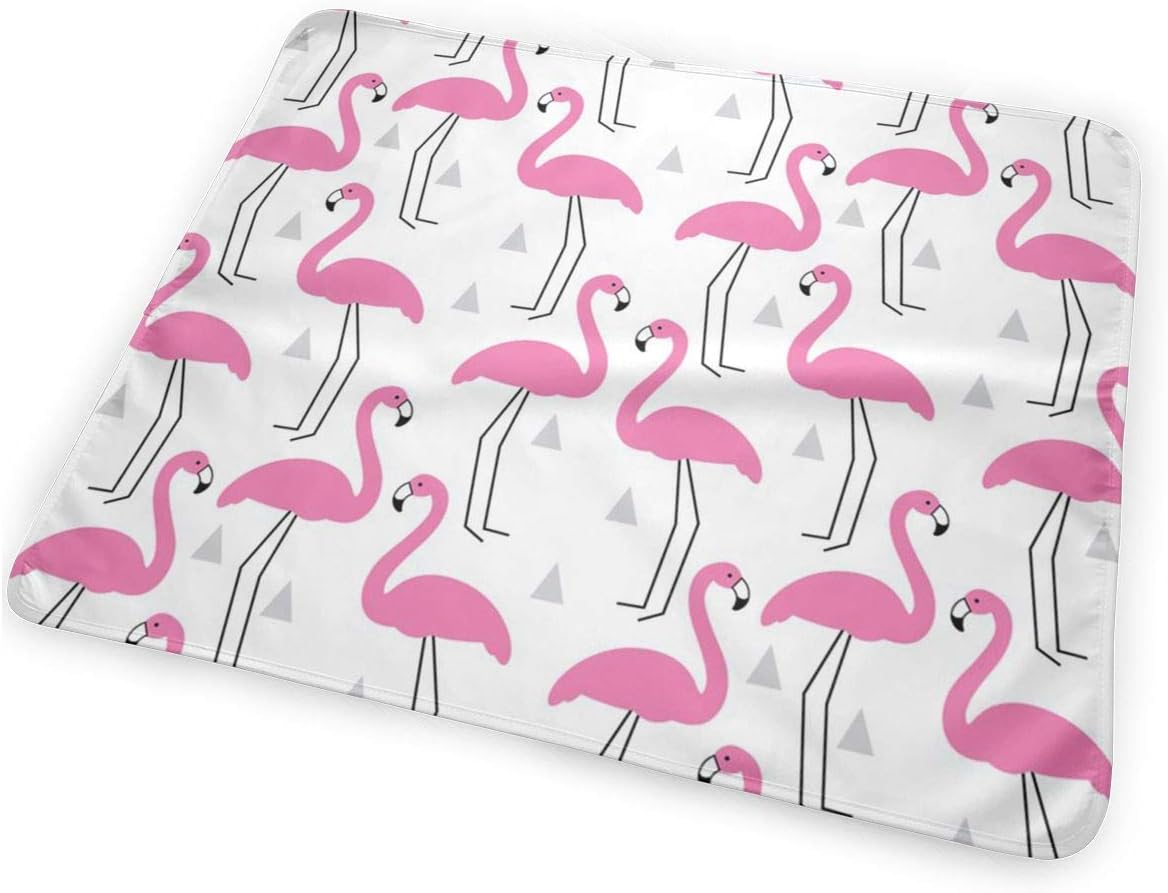 flamingo changing mat