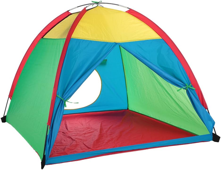 TOMSHOO Children Tent Portable Children Kids Play Tent Waterresistant