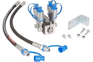 SPARE PARTS HOLLAND Tractor Remote 6 Port Diverter Valve Manual, 2 into 4 ports including the bracket and bolts. Hydraulic Multiplier