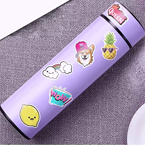 Vsco Stickers for Water Bottles Big 42-Pack Cute Aesthetic Trendy Waterproof Vinyl Stickers for Teens Kids Girls and Boys, Perfect for Laptop Phone Travel Guitar Bike Helmet Car
