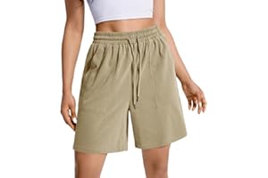 AURIVIZ Womens Cotton Sweat Shorts Casual Summer Short Loose Drawstring Lounge Running Athletic Shorts with Pockets
