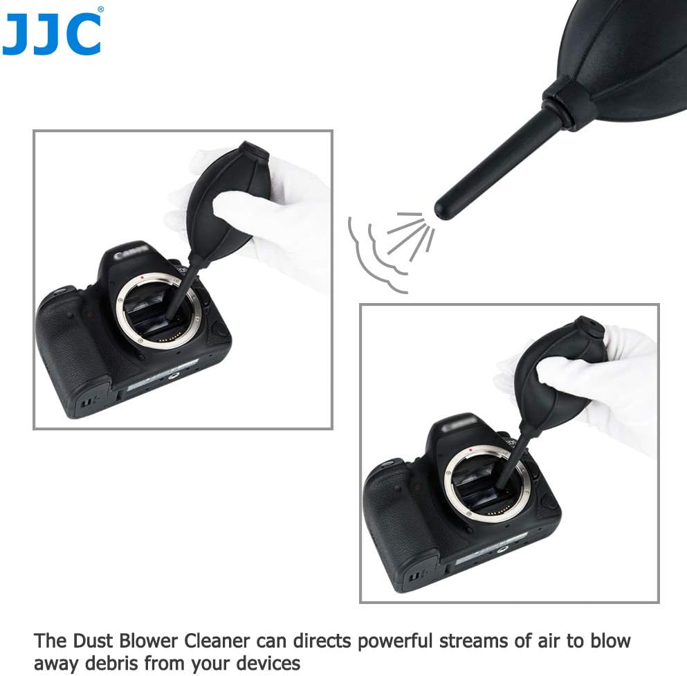 JJC Powerful Air Blower with Soft Silicone Tip for Camera Lenses, Filters, Sunglasses, Cell Phone - Image 5