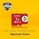 Lexar PLAY 1TB Micro SD Card microSDXC UHS-I 160MBs R/100MBs W U3 V30 A2 view 6