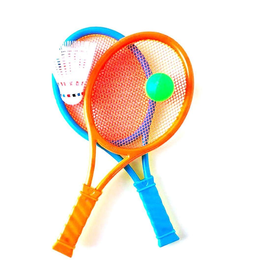 Yzlsm 1set Tennis Badminton Racket Toy for Children Tennis Rackets and