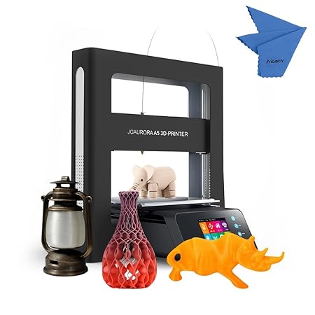 JGAURORA A5 3d-Drucker DIY mit Metall Rahmen Voll und Farbdisplay Print Größe 305 * 305 * 320 mm Halterung PLA/ABS/Holz