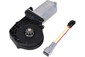 PANNUOSCS Power Window Lift Motor Replacement Compatible with 2000-2008 Ford Excursion F-250 F-350 Super Duty Front Front (Left) Driver Side Window Regulator Motor Replace Part # 742-260