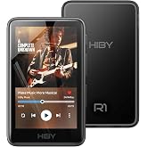 HiBy R1 HiFi MP3 Player with Bluetooth 5.1 Tidal Qobuz DSD 256 Native Lossless Music Player with Touchscreen/Hi Res Audio Certified/MSEB Tuning/2TB Expanded Memory