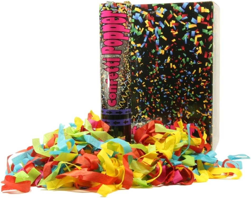 New 12 Inch Confetti Party Popper TwisttoShoot Air Compressed Shooter Blaster, 12