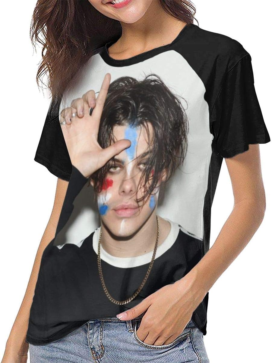 Baseball Tee Shirts Women Short Sleeve Top