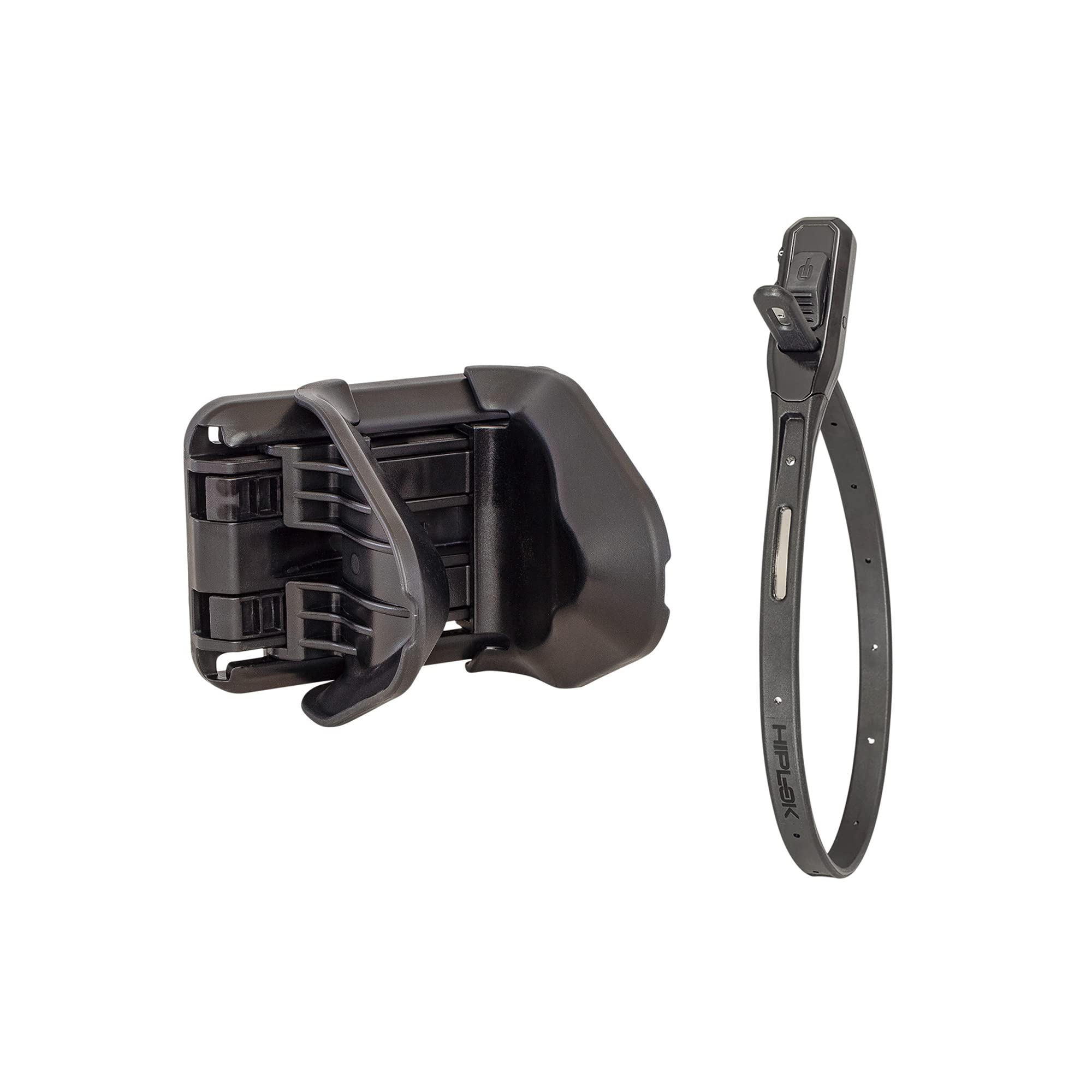 Hiplok JAW+ Wall Bike Rack with Z LOK - Black. Compact 20-75mm Wide, Fits 20-70mm Tyres. Fixings Inc. Wall Mounted Bicycle Racks for Walls