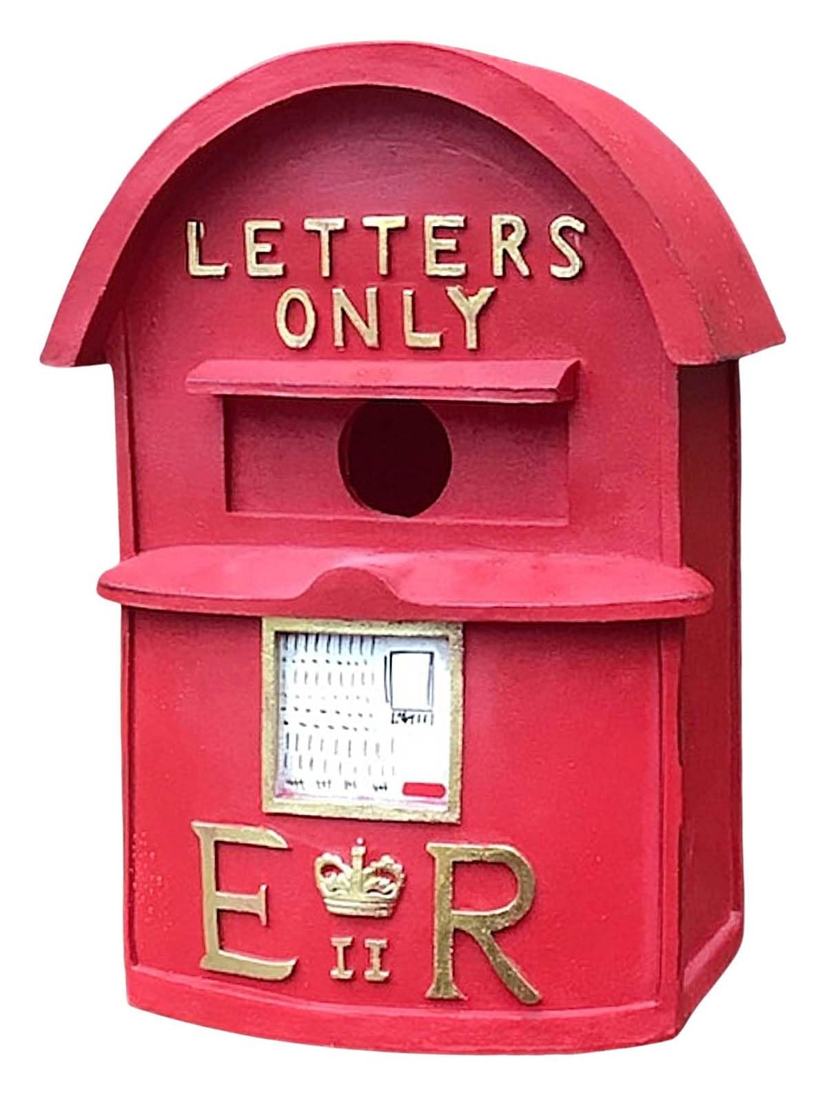 Vivid Arts D-Letterbox Birdhouse - Red