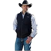 Cinch Men's Black Canvas Vest
