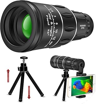 16x52 hd monocular telescope