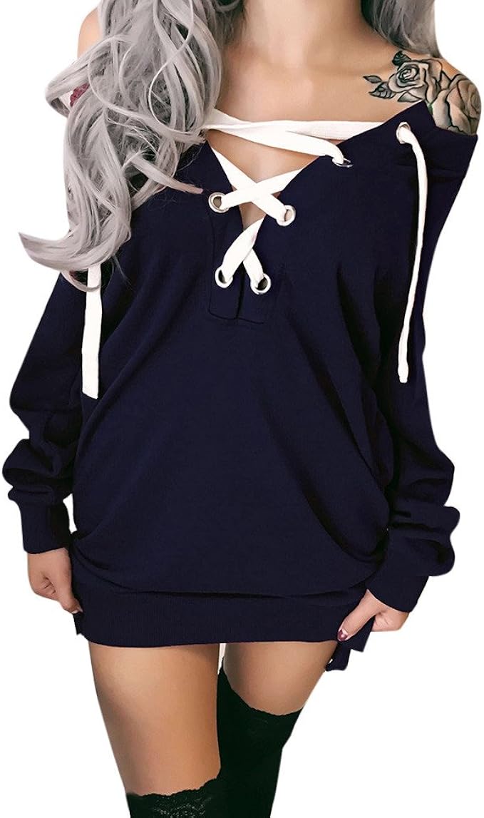 sexy sweatshirt dress