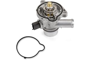 MILIPARTS Upgraded Aluminum Engine Coolant Thermostat Housing Assembly Compatible with Buick Encore 2013-2020 Chevy Cruze Sonic Trax 2011-2016 1.4L Replace 55579010