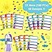 180 Pcs Baby Bottle Labels for Daycare, Waterproof, Self-Lamination, Write-on, Fun Design