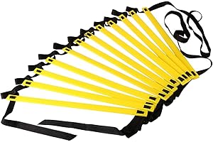 DYNWAVE Agility Ladder Soccer Fitness Accessory, Soccer Speed Ladder, Football Running Training Equipment for Volleyball Rugb