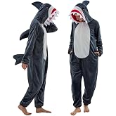 JUOLOET Unisex Adult Onesie Pajamas Animal One Piece Snug Fit Halloween Costume Sleepwear Homewear