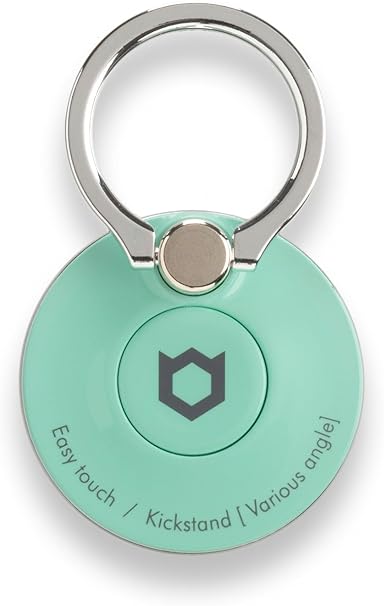 Amazon Iface スマホリング Iphone Android 360度回転 インナーサークル ミント Hamee ハミィ ホールド リング