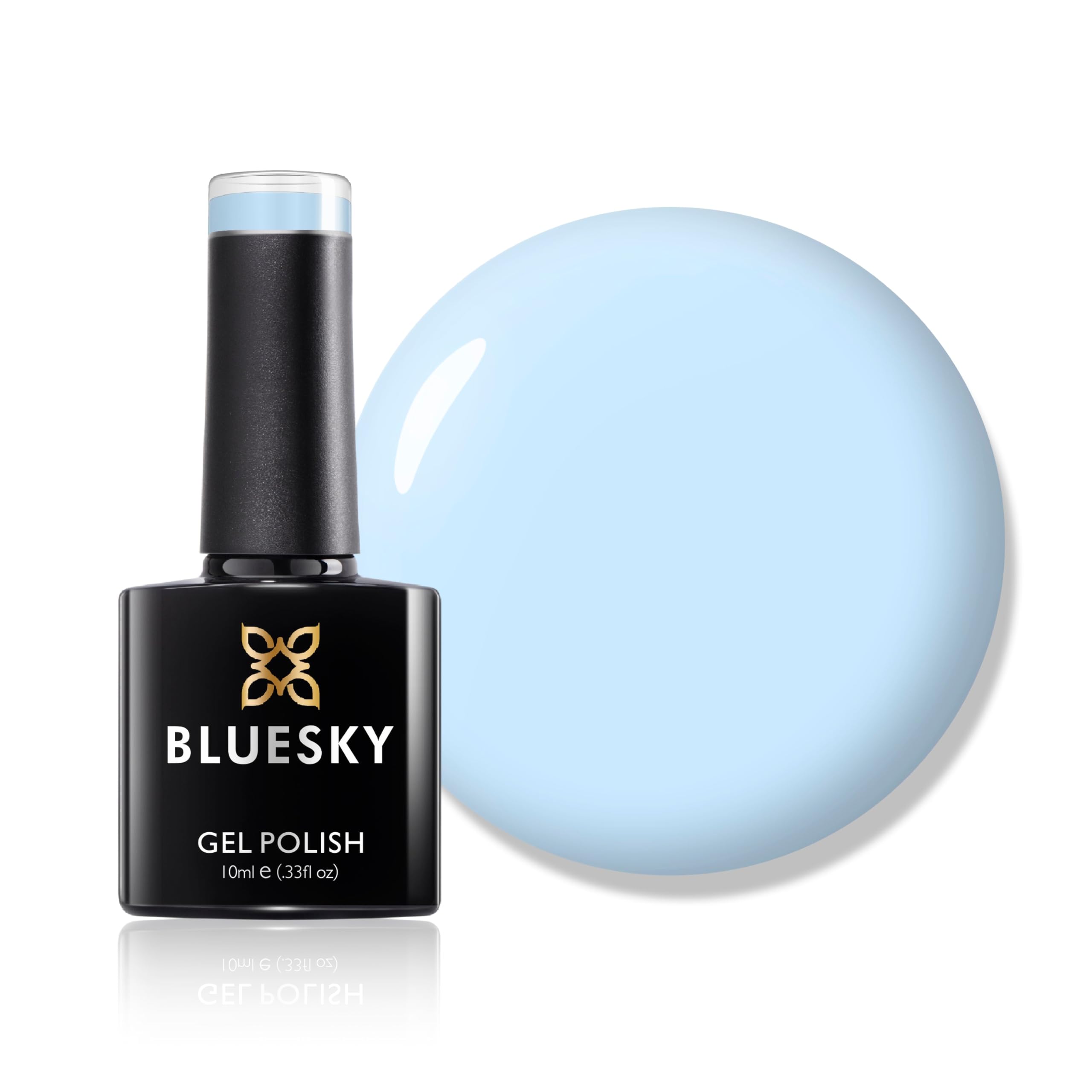 Bluesky Gel Nail Polish, Creekside, 80596, Baby Blue, UV/LED Soak-Off Gel Polish, Long Lasting, Chip Resistant, 10ml — image 1